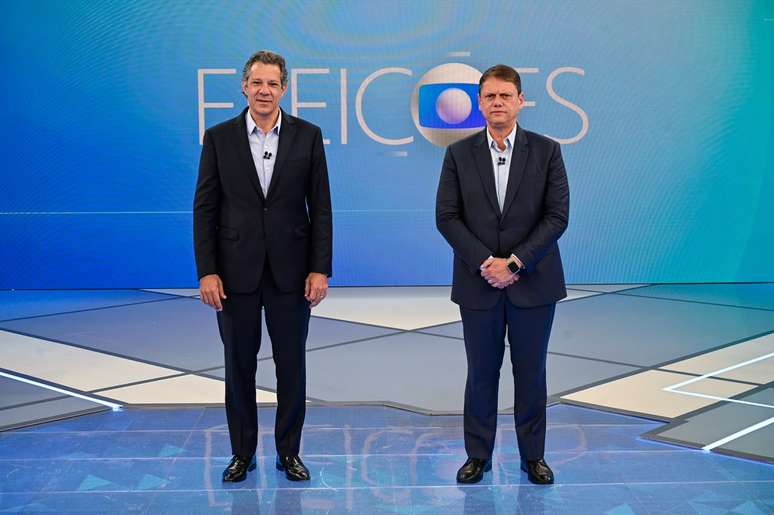 Inclusão de crianças com deficiência e situação fiscal são temas do segundo bloco de debate entre Tarcísio e Haddad na Globo; acompanhe ao vivo