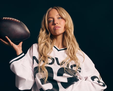 Sweeney in one of the images for the ad campaign.