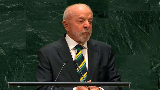 Tom eleitoral, gravata da sorte e 4 interrupções por palmas: como foi o discurso de Lula em 7 pontos na ONU