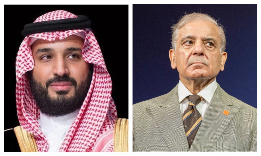 O primeiro-ministro do Paquistão condena os ataques ao Reino em ligação com o príncipe herdeiro da Arábia Saudita