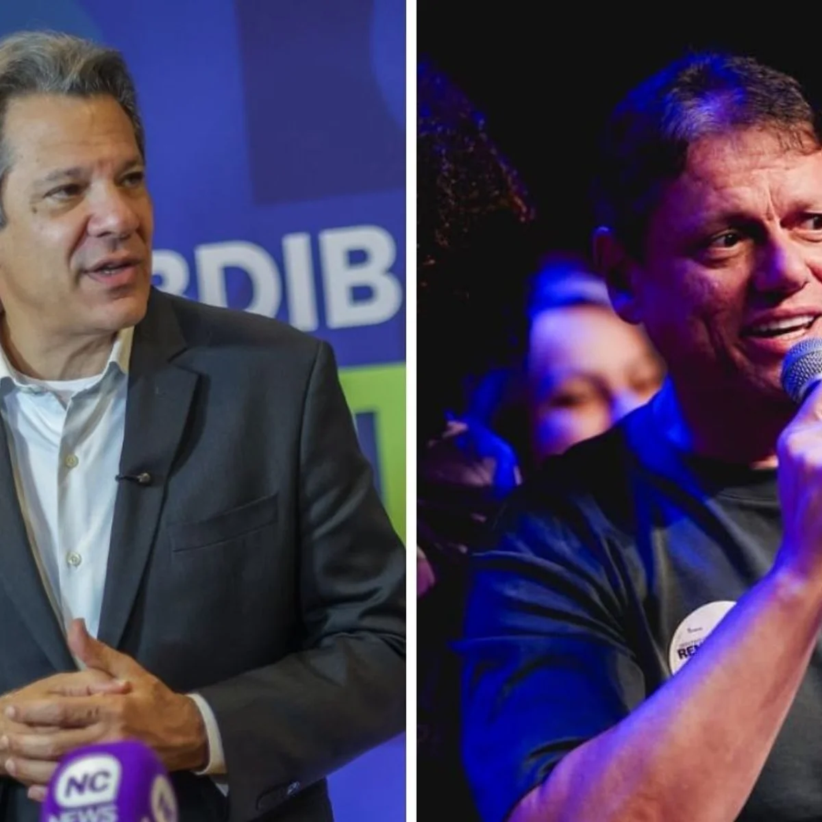 Paraná Pesquisas: Tarcísio tem 49,7% contra 34,5% de Haddad em SP