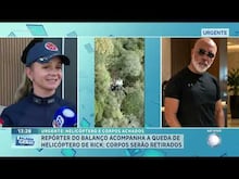 Vento forte pode ter contribuído para a queda do helicóptero que levava Rick, diz especialista