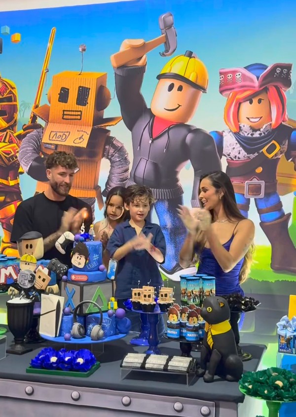 Nasce Gabriel, primeiro filho de Tainá e Éder Militão