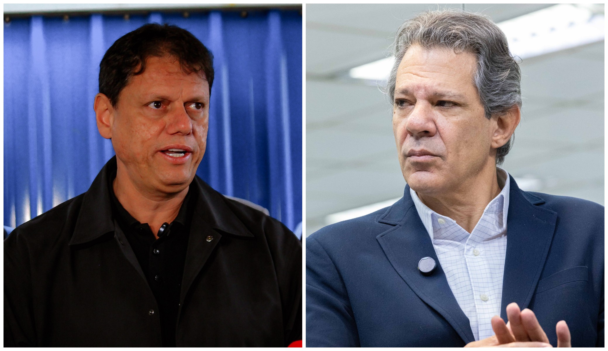 Quaest em SP: Tarcísio, 44%; Haddad, 27%