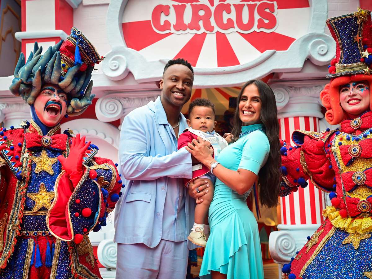 Com Neymar, Huck e mais, filho de Thiaguinho e Carol Peixinho ganha festão de luxo em SP; veja fotos
