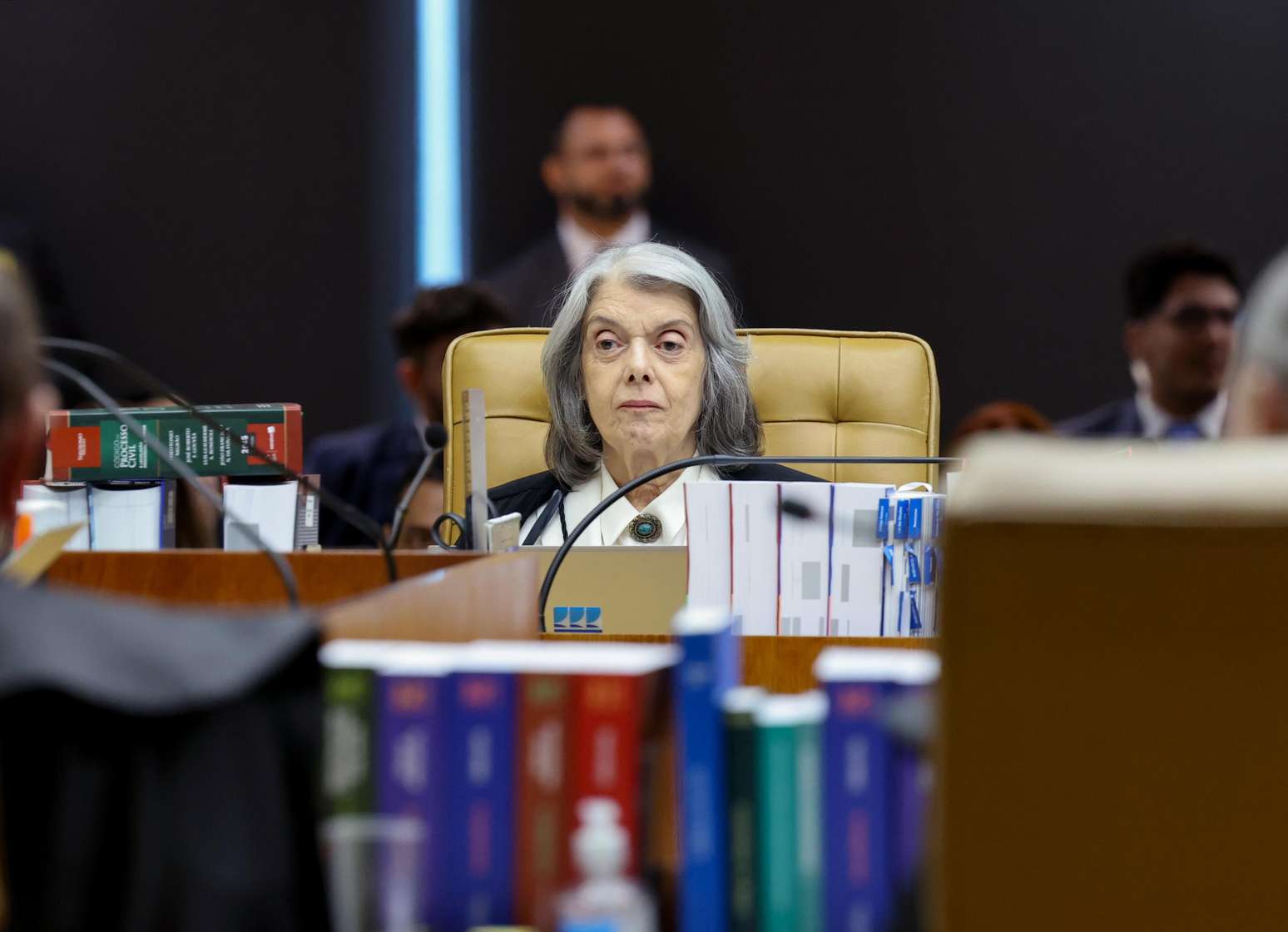 Carmen L&uacute;cia ficou mais de 5h em sil&ecirc;ncio