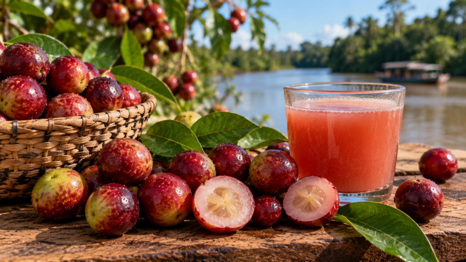 Nativo da Amaz&ocirc;nia Ocidental, o camu-camu chama aten&ccedil;&atilde;o pela vitamina C, casca avermelhada e sabor &aacute;cido. Conhe&ccedil;a sua polpa e principais caracter&iacute;sticas.