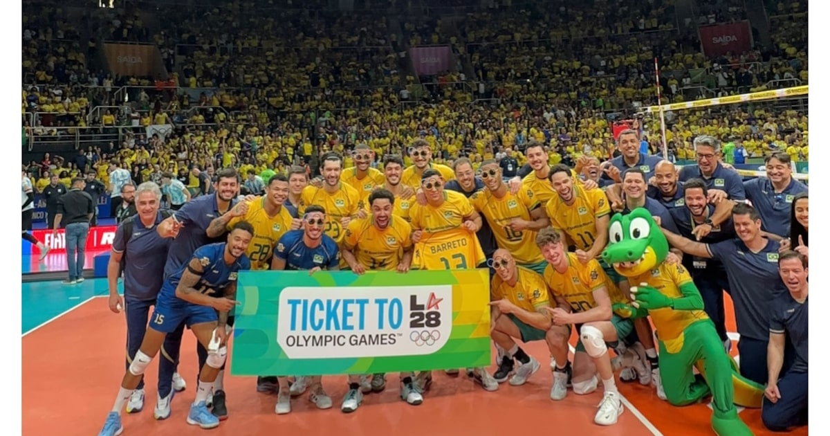 Brasil vence Argentina e se classifica às Olimpíadas de Los Angeles-2028 com confusão no fim