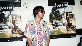 Noel Gallagher durante passagem do Oasis pelo Rio de Janeiro, em 1998 — Foto: Jorge William / Agência O Globo