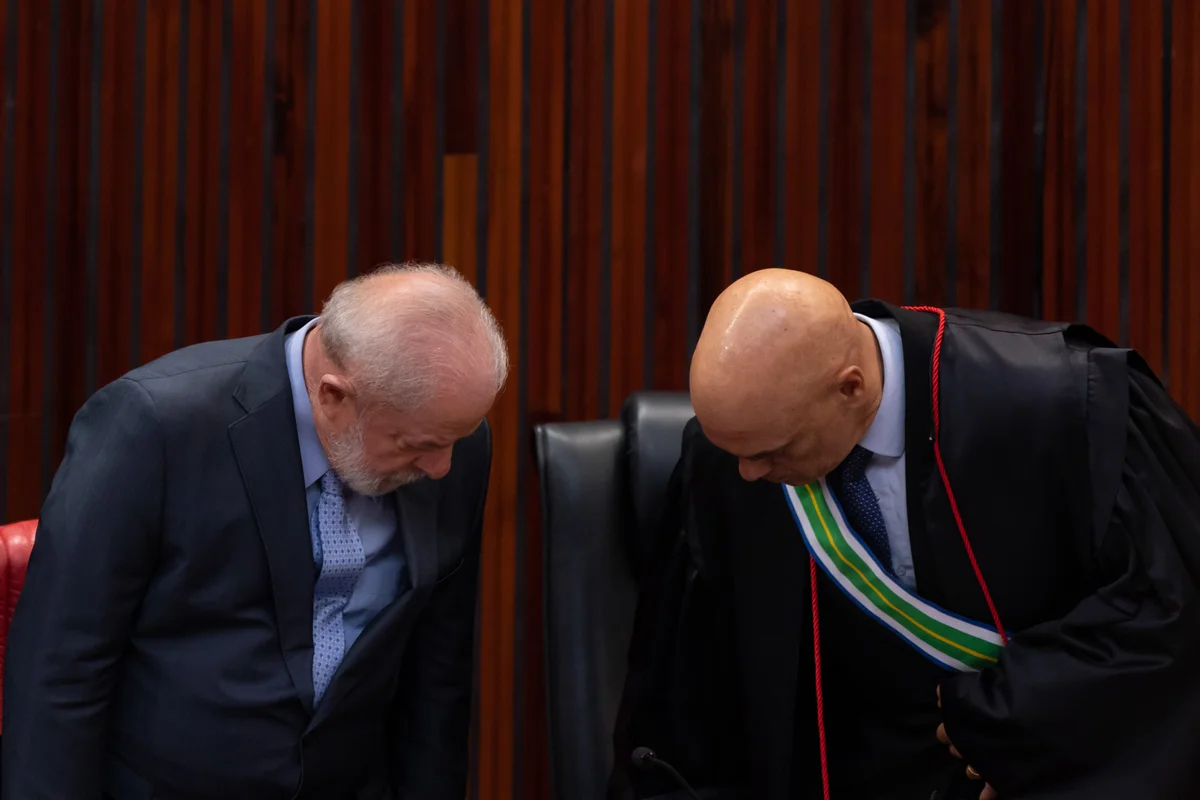 Presidente Lula e Alexandre de Moraes do STF - Metrópoles 2