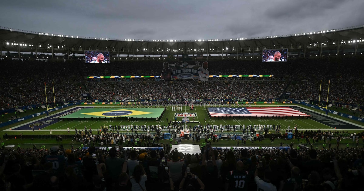 NFL faz Maracanã superar jogos do Flamengo e ter maior público do estádio no ano