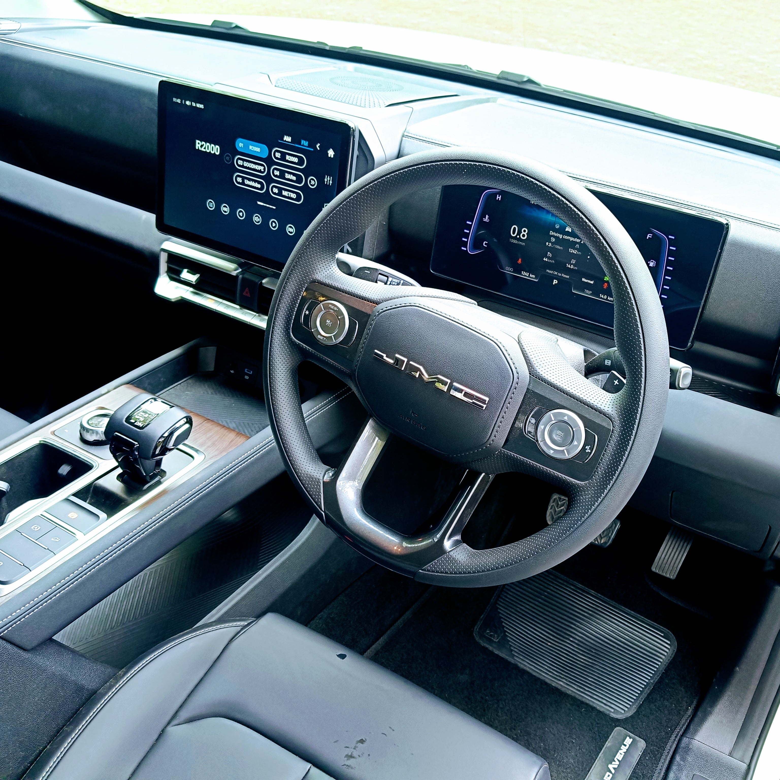 The cabin is large and made from decent materials. Picture: (PHUTI MPYANE)