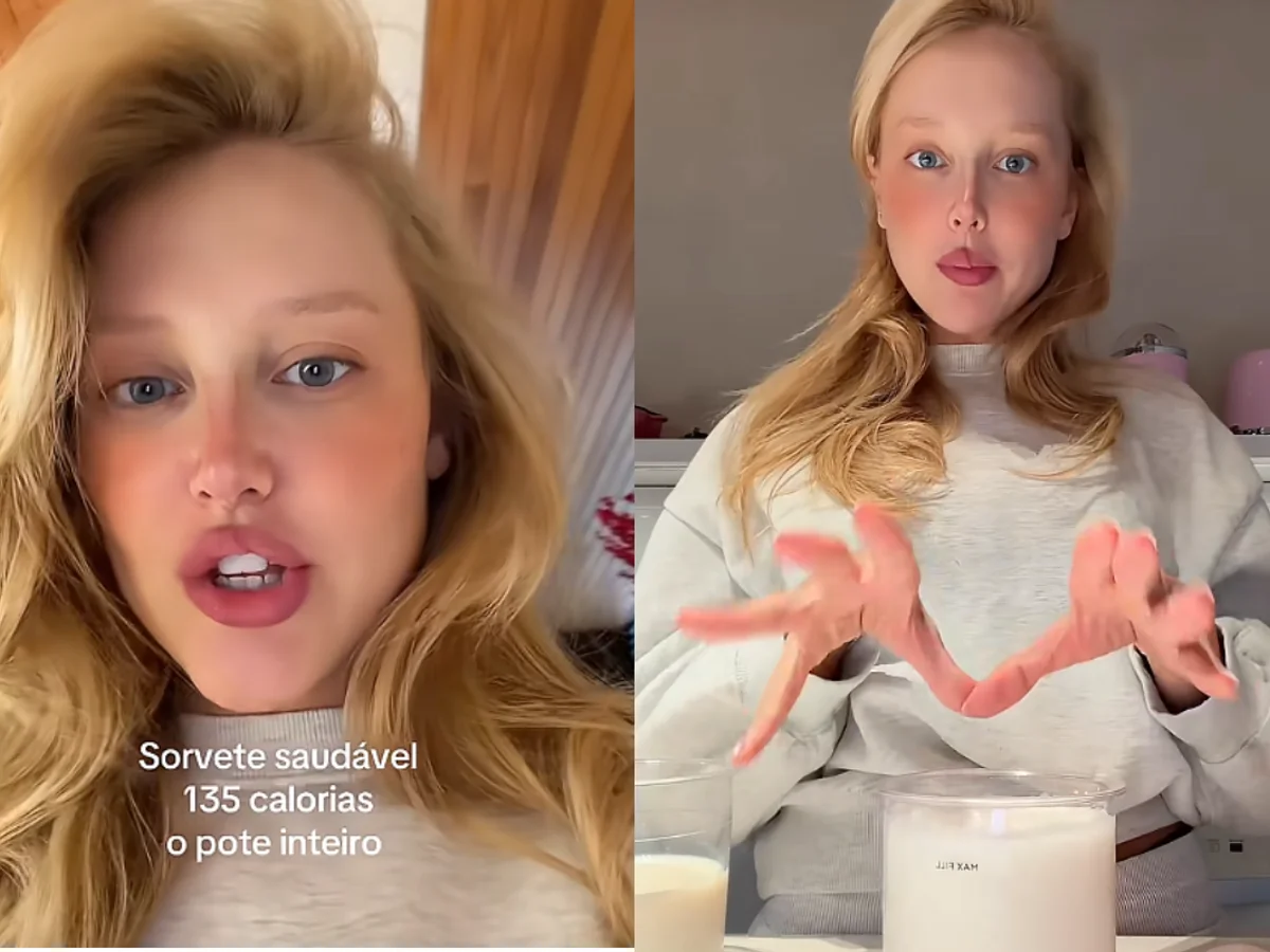 Sorvete saudável: Malu Borges compartilha receita-base com 135 calorias