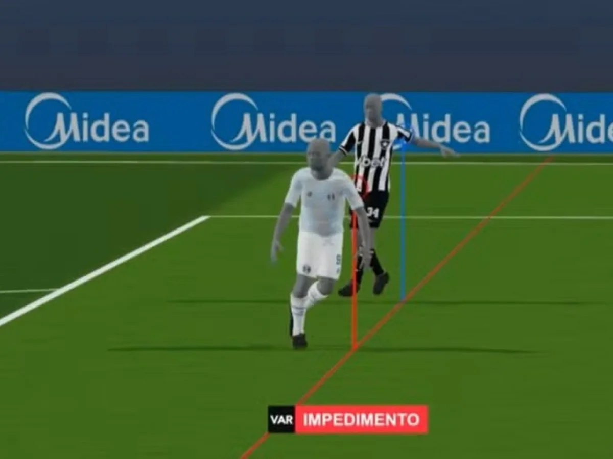 CBF confirma que gol de empate do Grêmio foi anulado por 1 cm