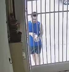 Imagens registraram o dentista Christian Eduardo Corsi, de 37 anos, antes de desaparecer. Foto: Reprodução/TV Globo / Estadão