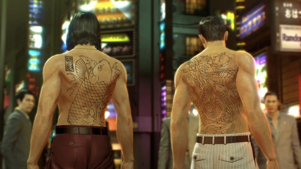 Te convencendo a jogar a Saga Yakuza