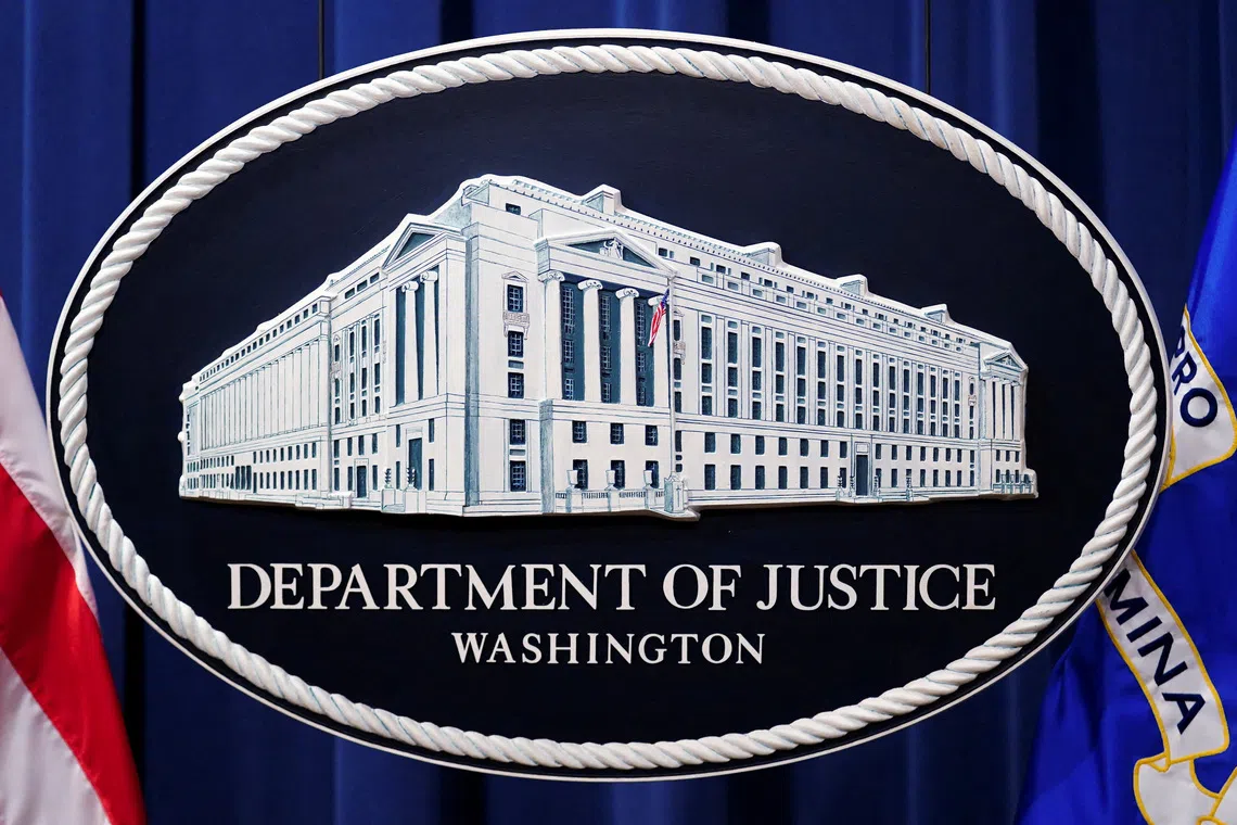 The US Department of Justice said in the indictment that the individuals were still at large.
