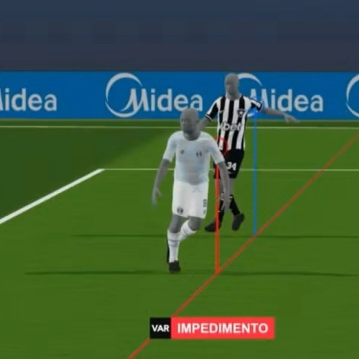 CBF confirma que gol de empate do Grêmio foi anulado por 1 cm