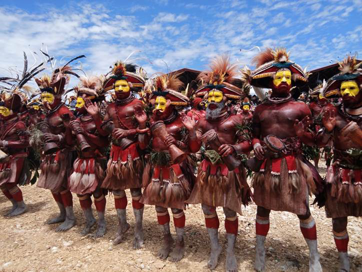 Hela came alive with celebrations when Prime Minister James Marape arrived.