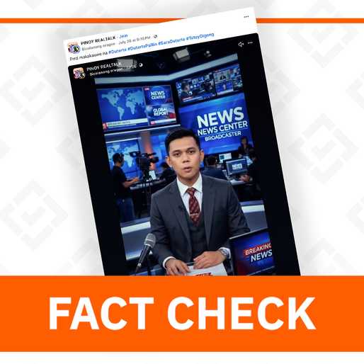 FACT CHECK: Video saying Duterte will be released in July 2026 is fake, AI-generated
