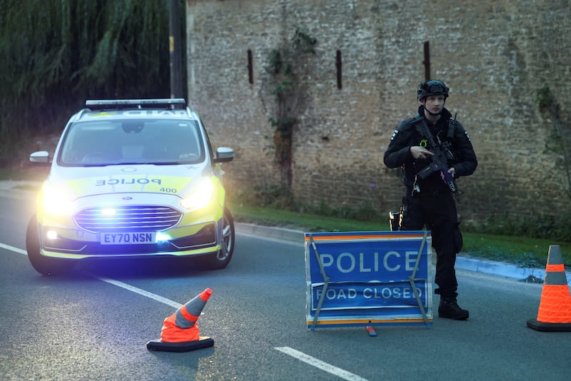 Roadblocks were put in place. Police later said they believed the incident had been contained. Reuters