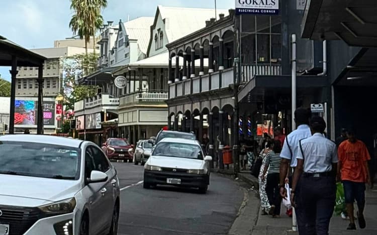 Downtown Suva. August 2026