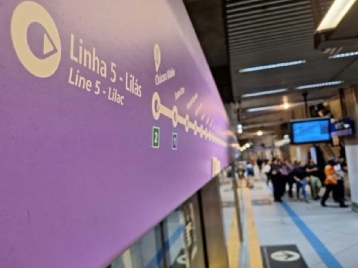 Linha 5-Lilás registra 4 falhas 3 dias seguidos. Fluxo já foi normalizado
