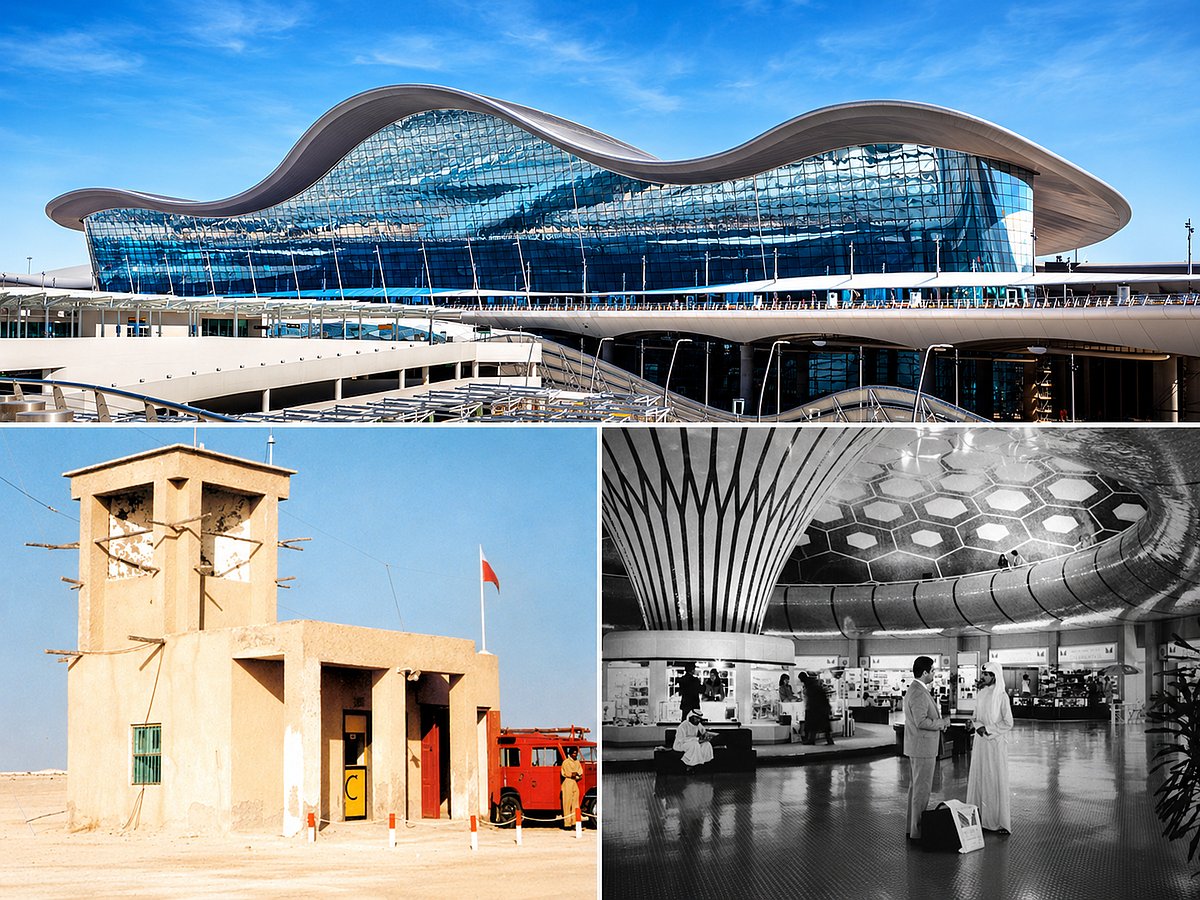 A notável jornada do aeroporto de Abu Dhabi, de 1955 ao Aeroporto Internacional Zayed
