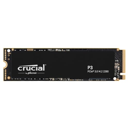 SSD Crucial P3 500GB NVMe M.2 2280