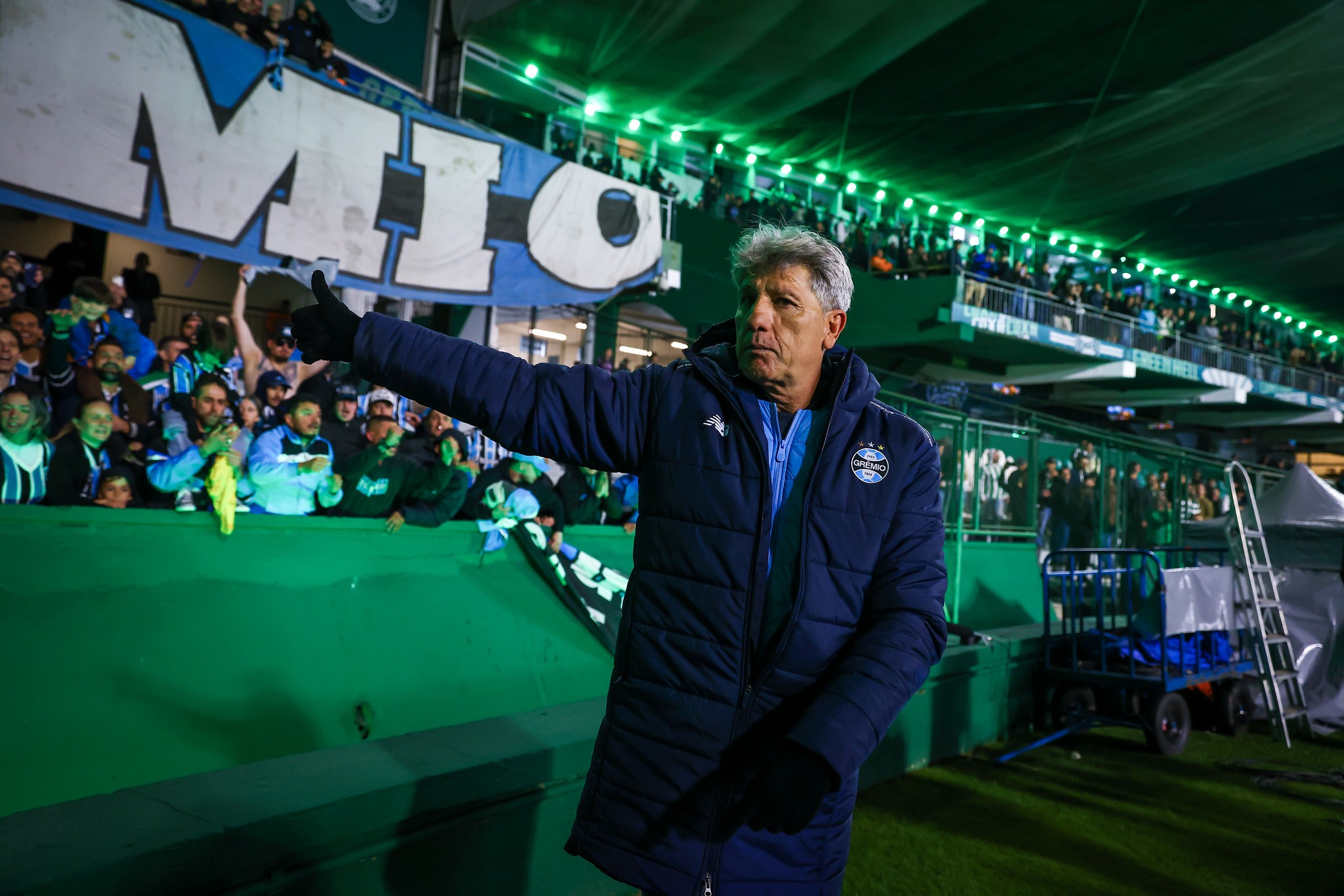 Só Renato pode fazer o que Renato faz no Grêmio, dentro e fora de campo