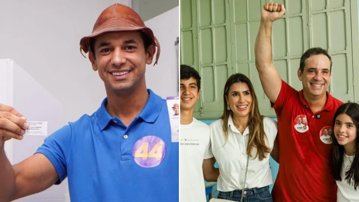 RN: candidatos ao governo, Allyson Bezerra e Cadu de Lula votam no 2º turno