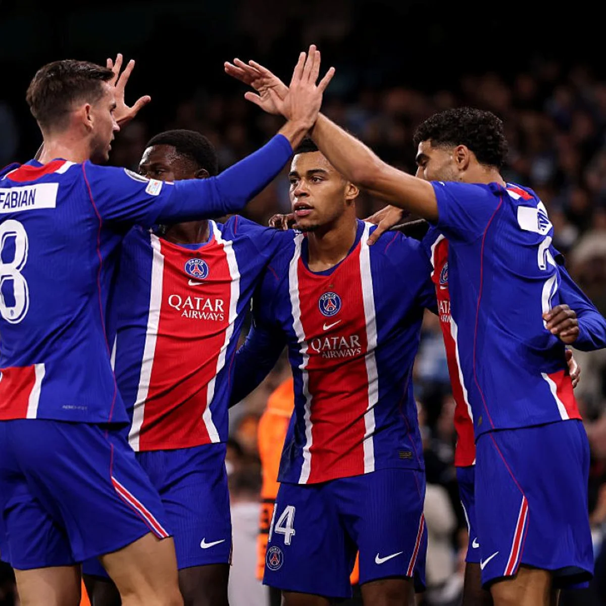 Champions League: PSG goleia o Manchester City e assume a liderança