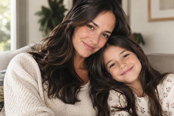 Prompt de mãe e filha para ensaio fotográfico: 6 ideias para criar com IA