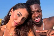 Catherine Bascoy e Vini Jr.