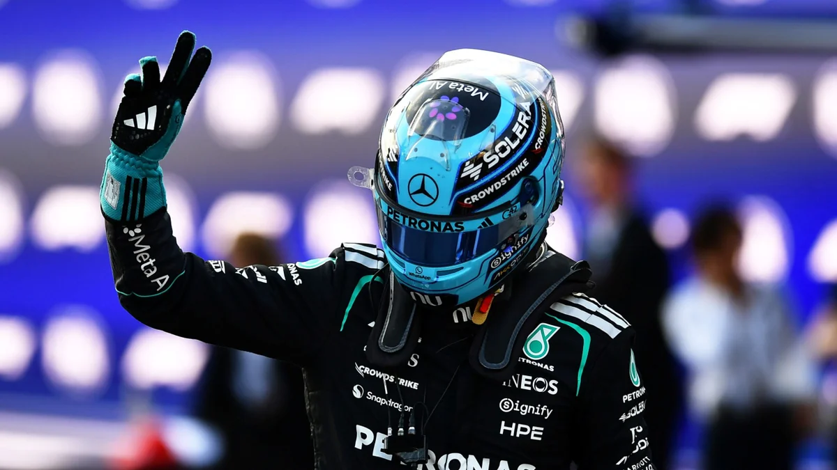 Russell vai largar na última posição no GP de Singapura após falha no motor