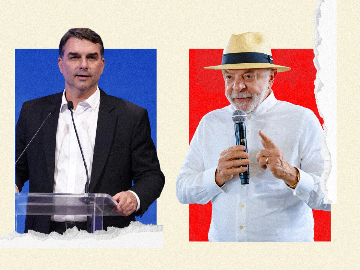 As estratégias de Flávio Bolsonaro e Lula no último dia antes do 1º turno