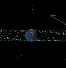 Asteroide com nome de ‘Deus do Caos’ que passará pela Terra em 2029 pode colidir com lixo espacial, dizem cientistas Foto: NASA/JPL-Caltech