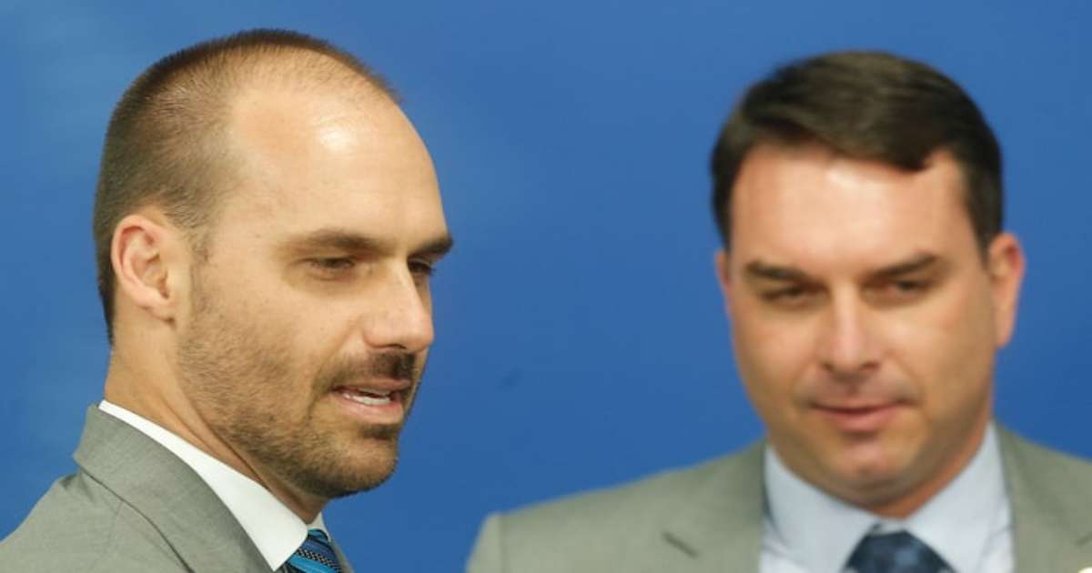 O que disse Eduardo Bolsonaro que gerou apreensão de passaporte de Flávio