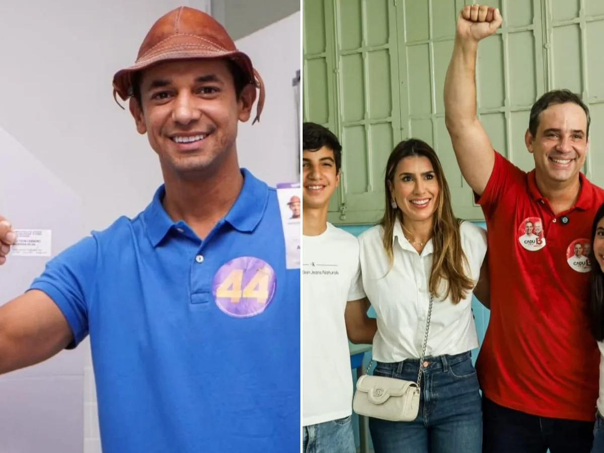 RN: candidatos ao governo, Allyson Bezerra e Cadu de Lula votam no 2º turno