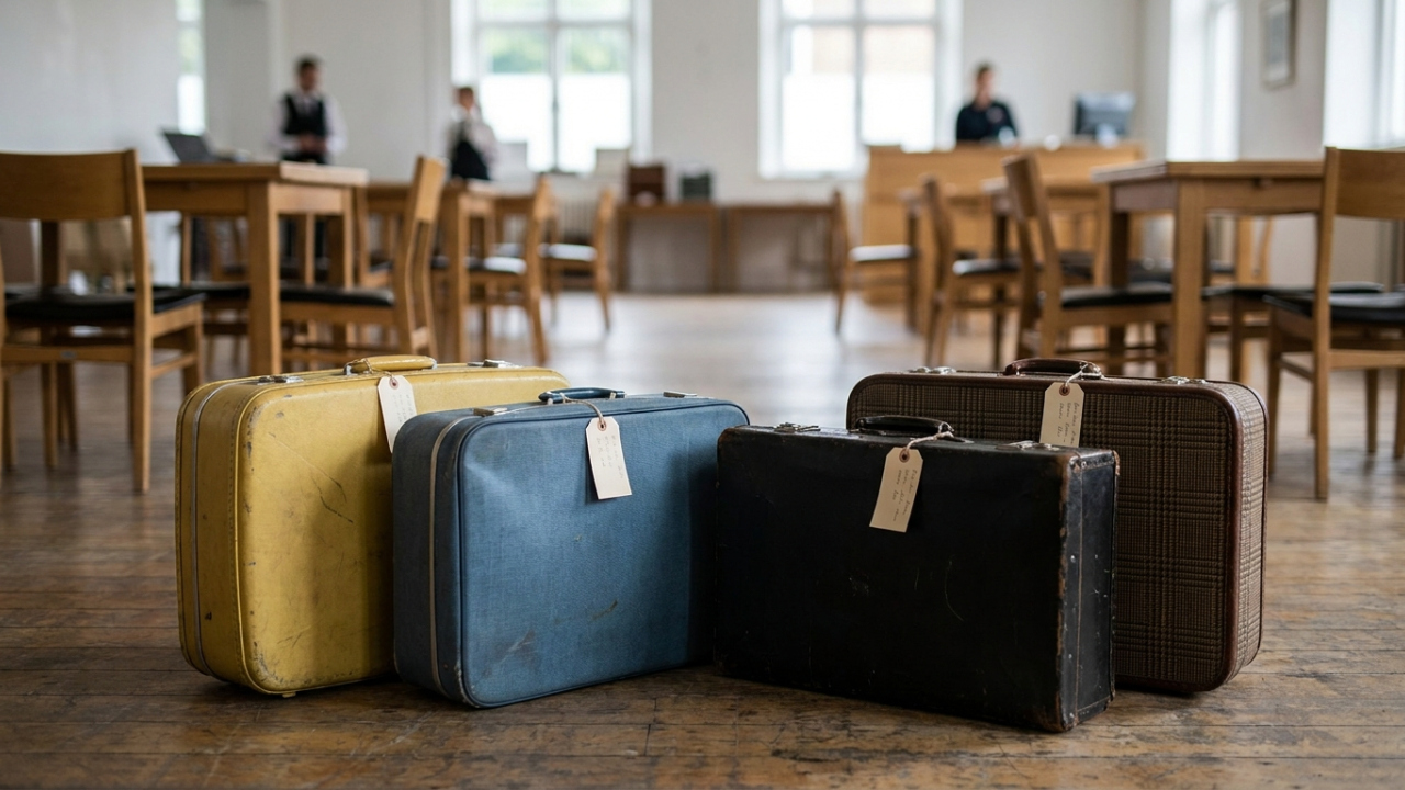 Quatro malas perdidas foram compradas em leilão por £100, e abrir cada uma virou uma viagem pela vida de desconhecidos