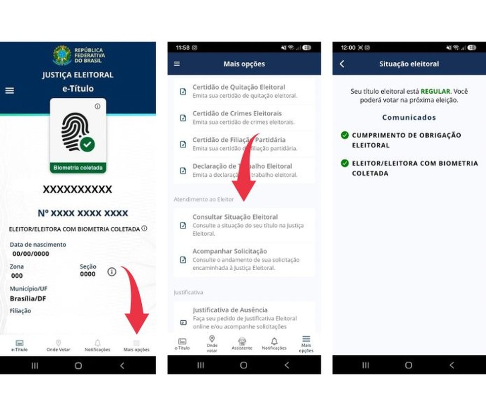 Como consultar a situação eleitoral pelo e-Título? Veja passo a passo