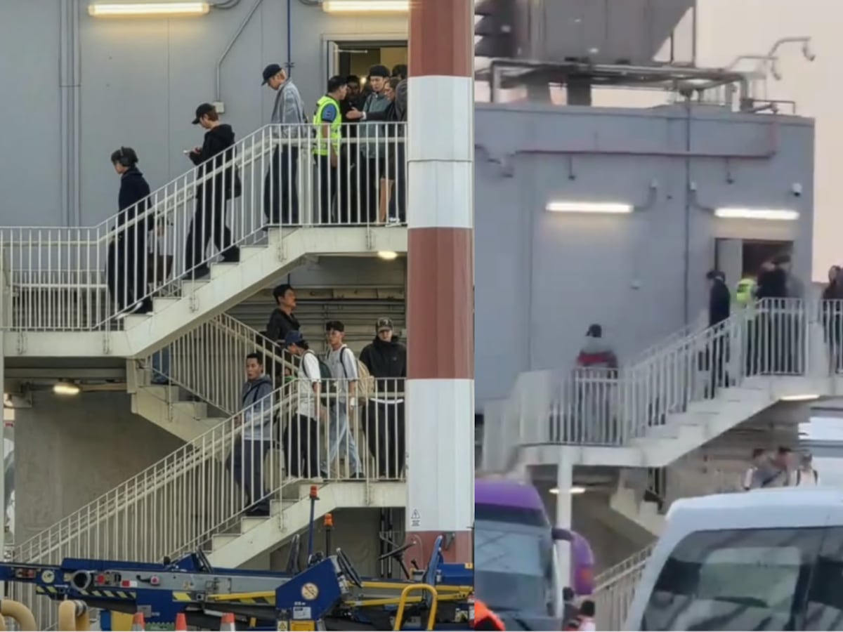 O BTS chegou a Lima para seus três shows no estádio San Marcos