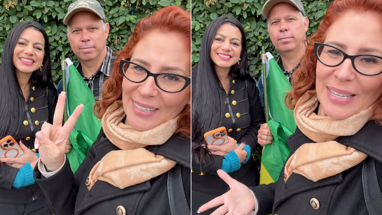Carla Zambelli posta vídeo após votar na Itália e diz 'Deus é poderoso'