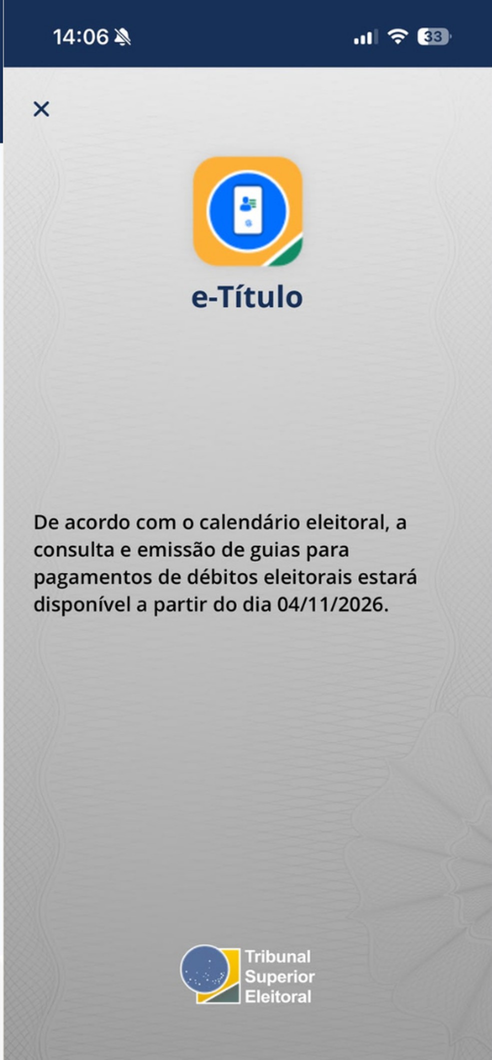 Como consultar a situação eleitoral pelo e-Título? Veja passo a passo