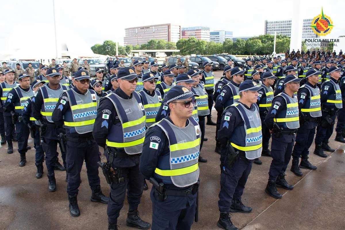 Imagem da matéria: Plano de operações define que 5 mil PMs atuarão nas eleições no DF