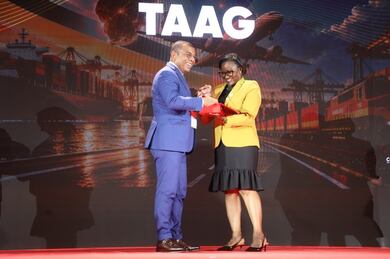 TAAG é reconhecida com o Prêmio Companhia Aérea de Passageiros no Angola Hub Transportes e Logística Summit