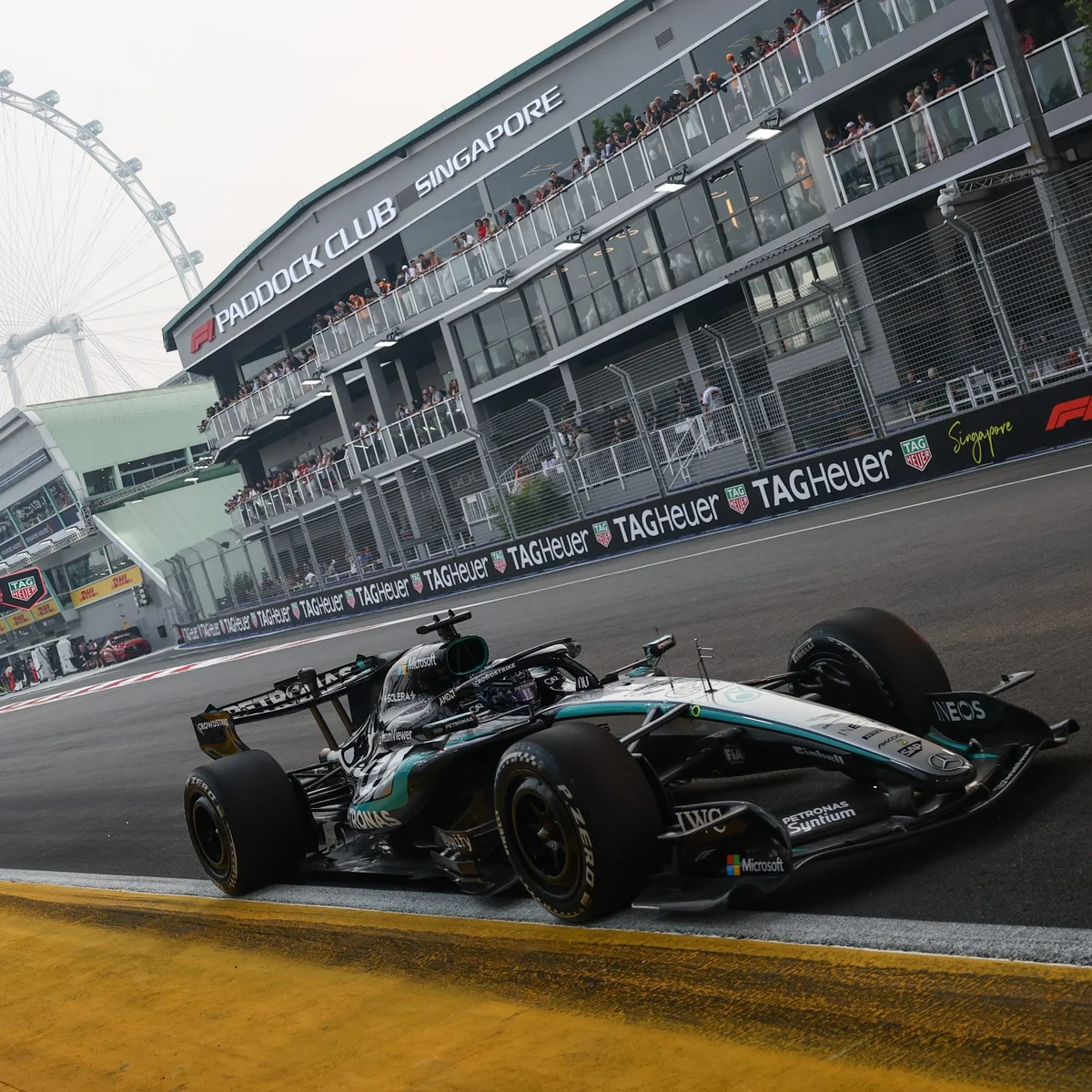 F1: George Russell lidera único treino livre em Singapura; Bortoleto é 16º