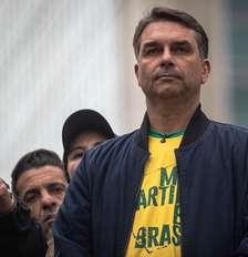 Flávio Bolsonaro não vai ao debate da Globo nesta quinta-feira. Foto: Taba Benedicto/Estadão / Estadão