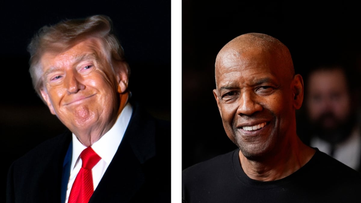 Fact check: Trump posts fake quote of Denzel Washington supposedly praising him