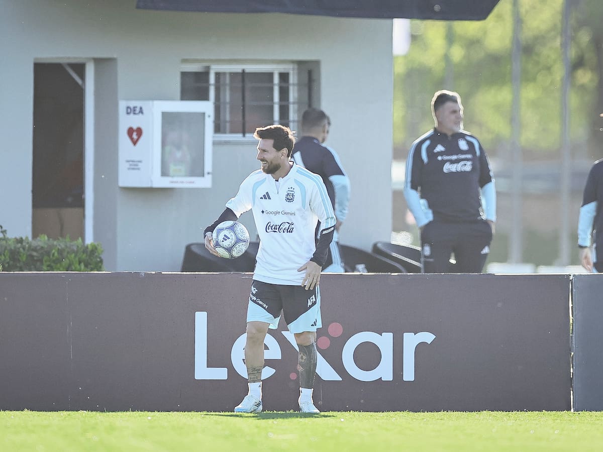 El mensaje de Lionel Messi tras su último entrenamiento con la selección: “Voy a extrañar”